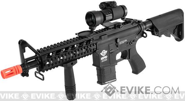 G&G Combat Machine 16 Raider CQB Airsoft AEG Rifle (Color: Black / Gun Only)