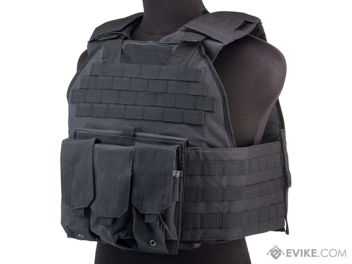 Matrix Tactical High Speed Plate Carrier (Color: Black)